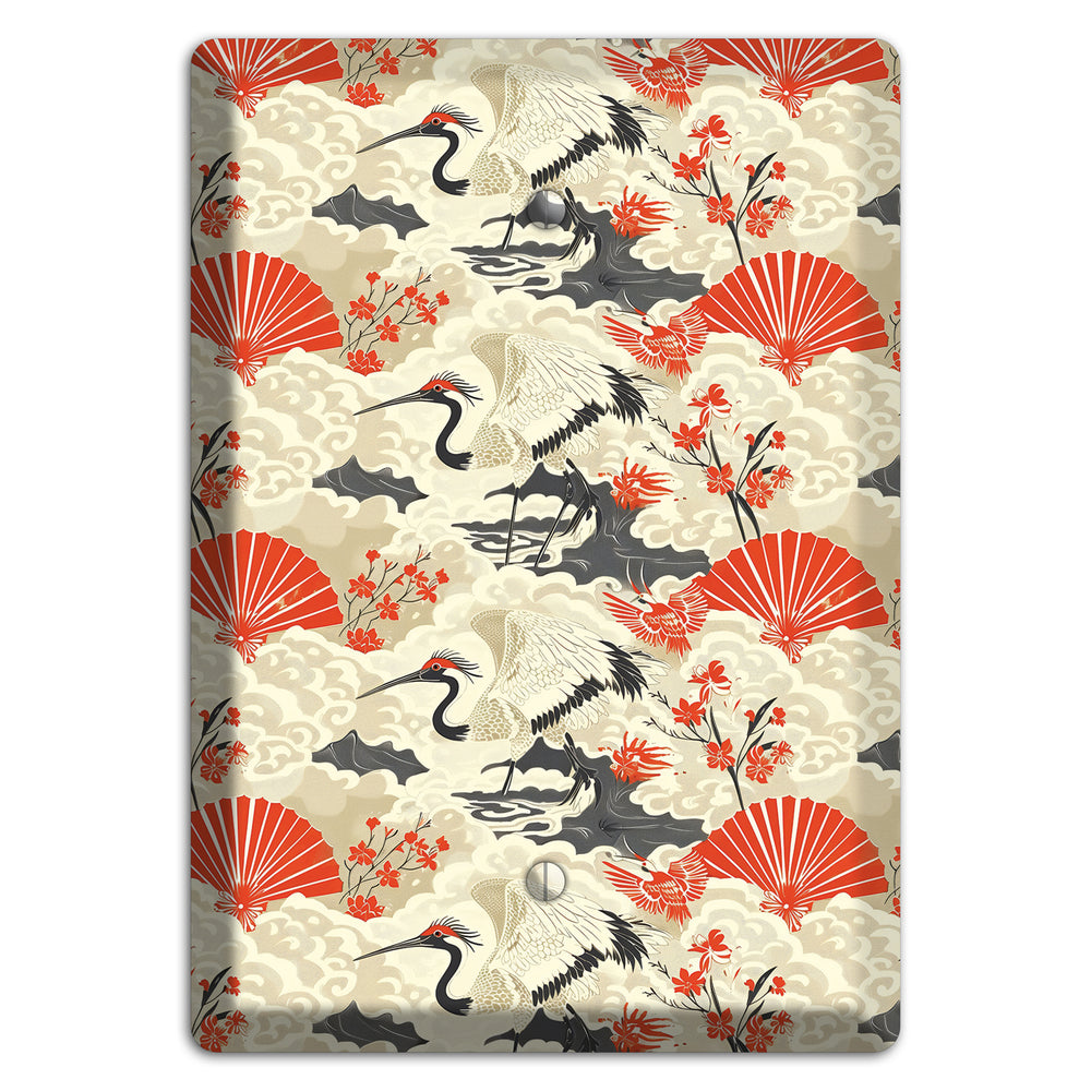 Vermillion Mist Reverie Blank Wallplate