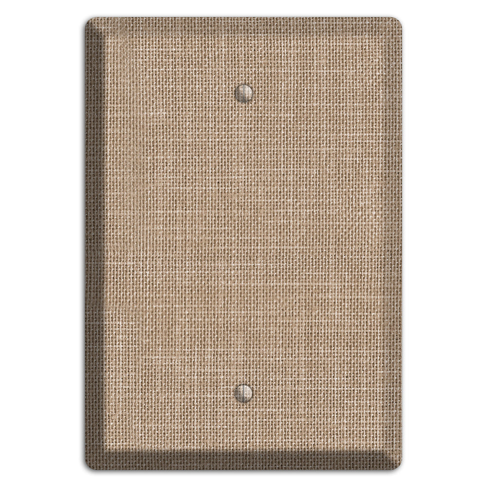 Linen Shore Blank Wallplate