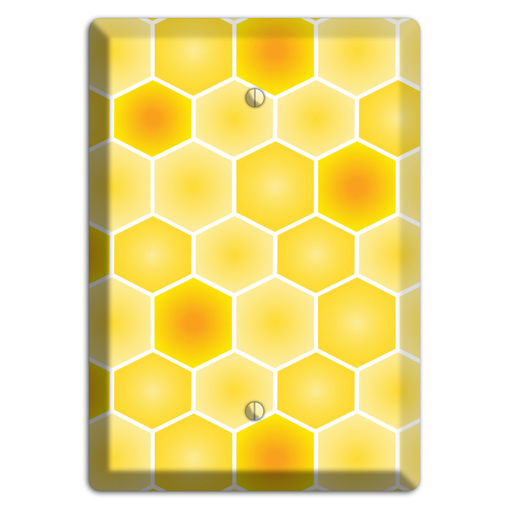 Liquid Gold Lattice Blank Wallplate