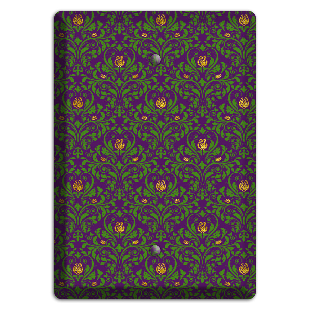 Jester‚Äôs Damask Blank Wallplate