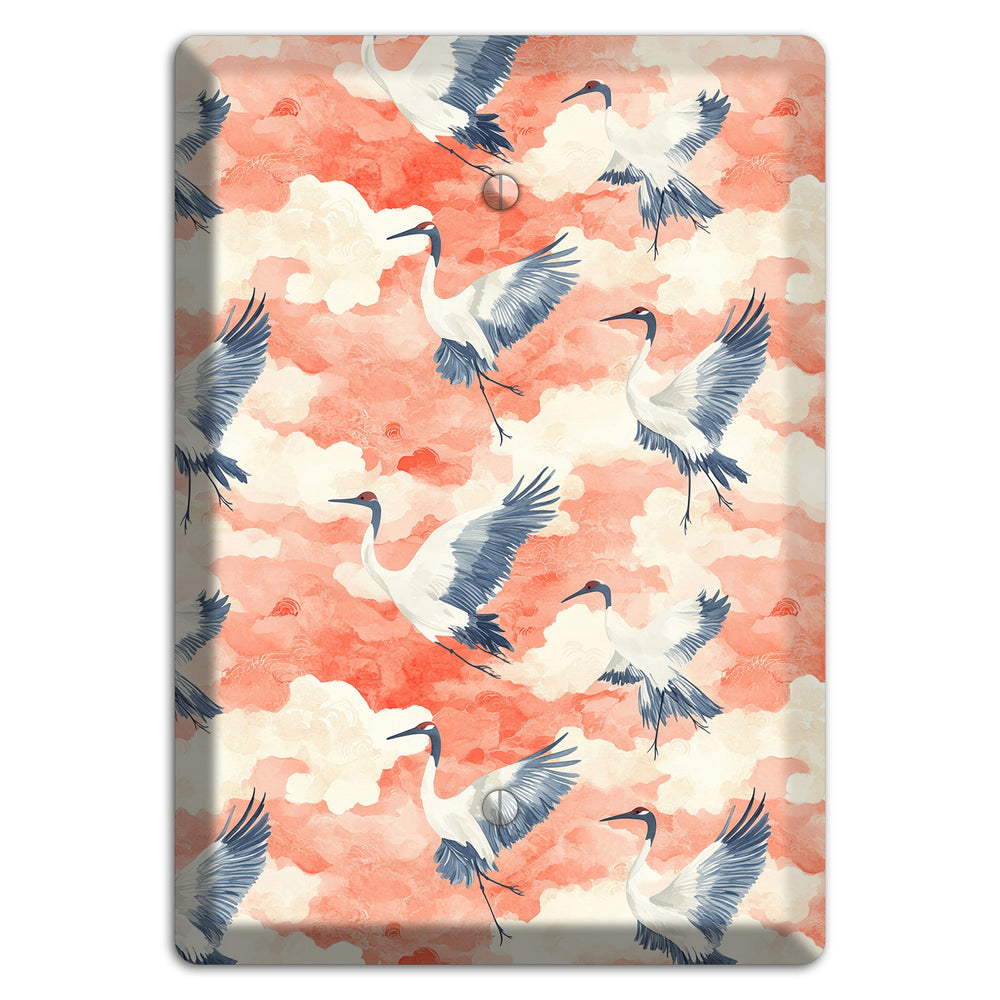 Coral Sky Migration Blank Wallplate