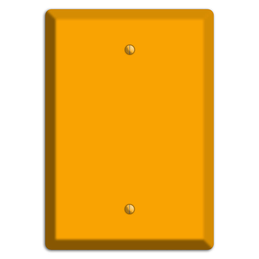 Baxter Mustard Blank Wallplate