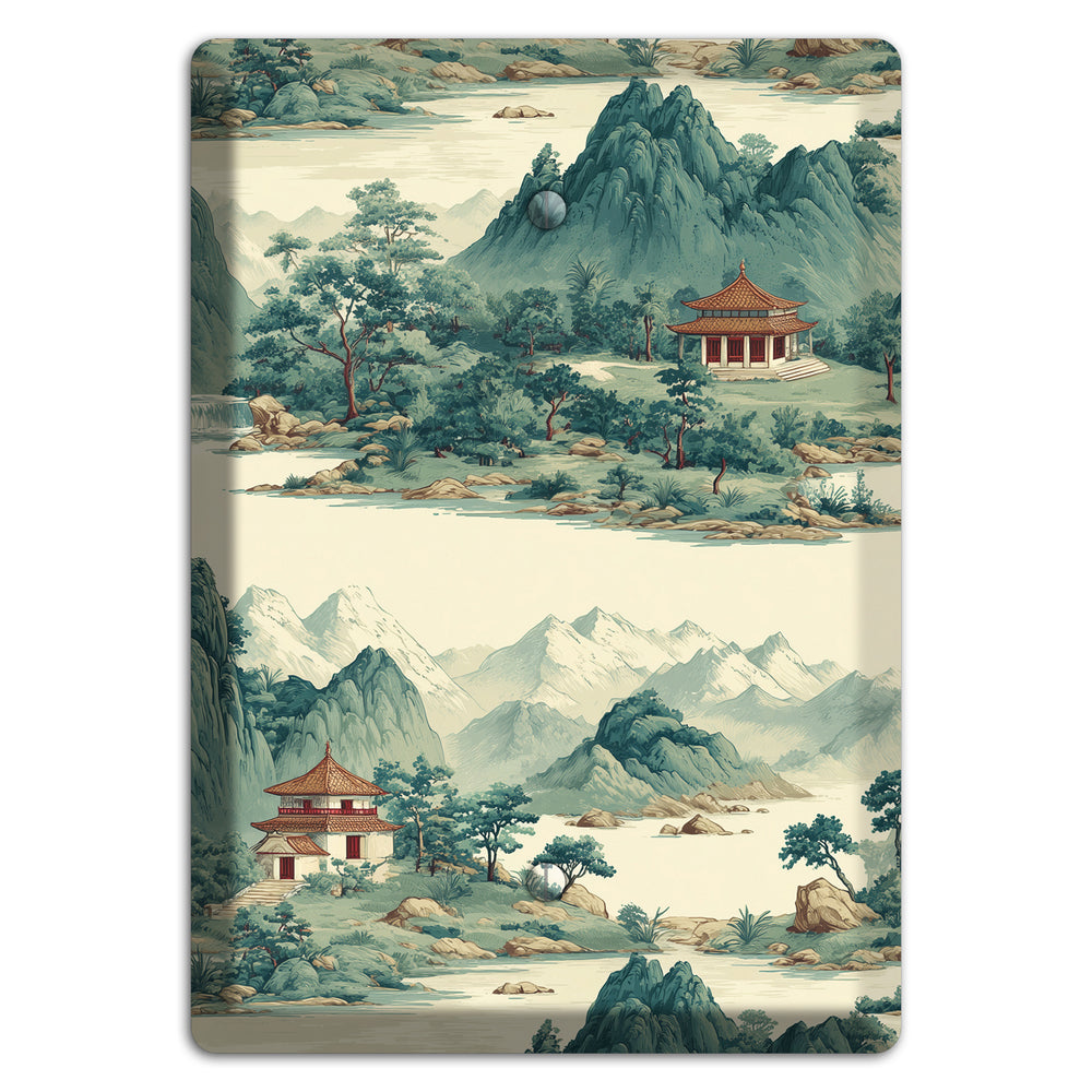 Mist & Pavilion Blank Wallplate