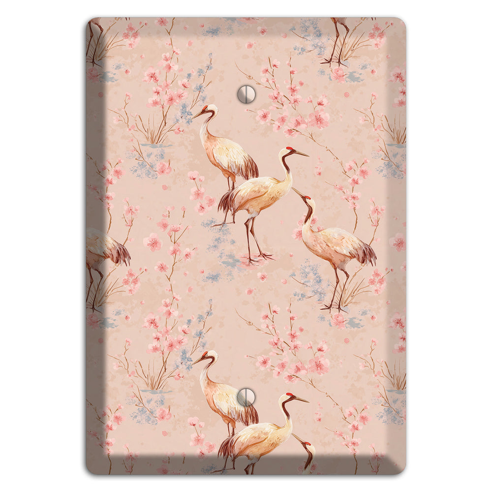 Blush Sakura Passage Blank Wallplate