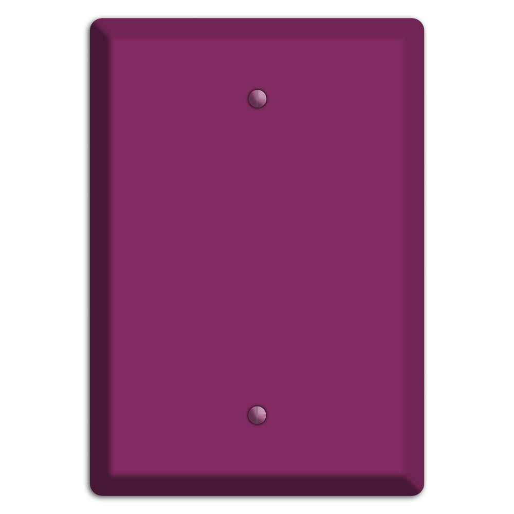 Baxter Plum Wine Blank Wallplate