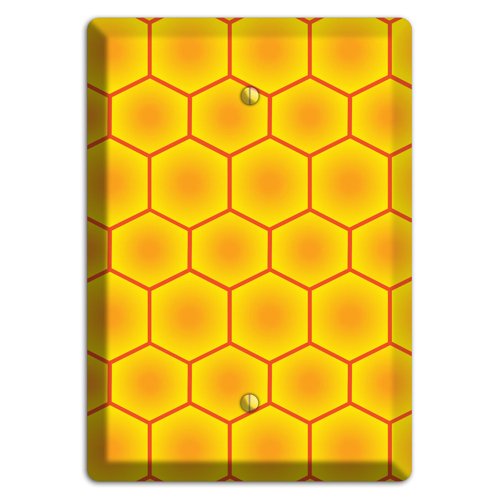Golden Vault Cells Blank Wallplate