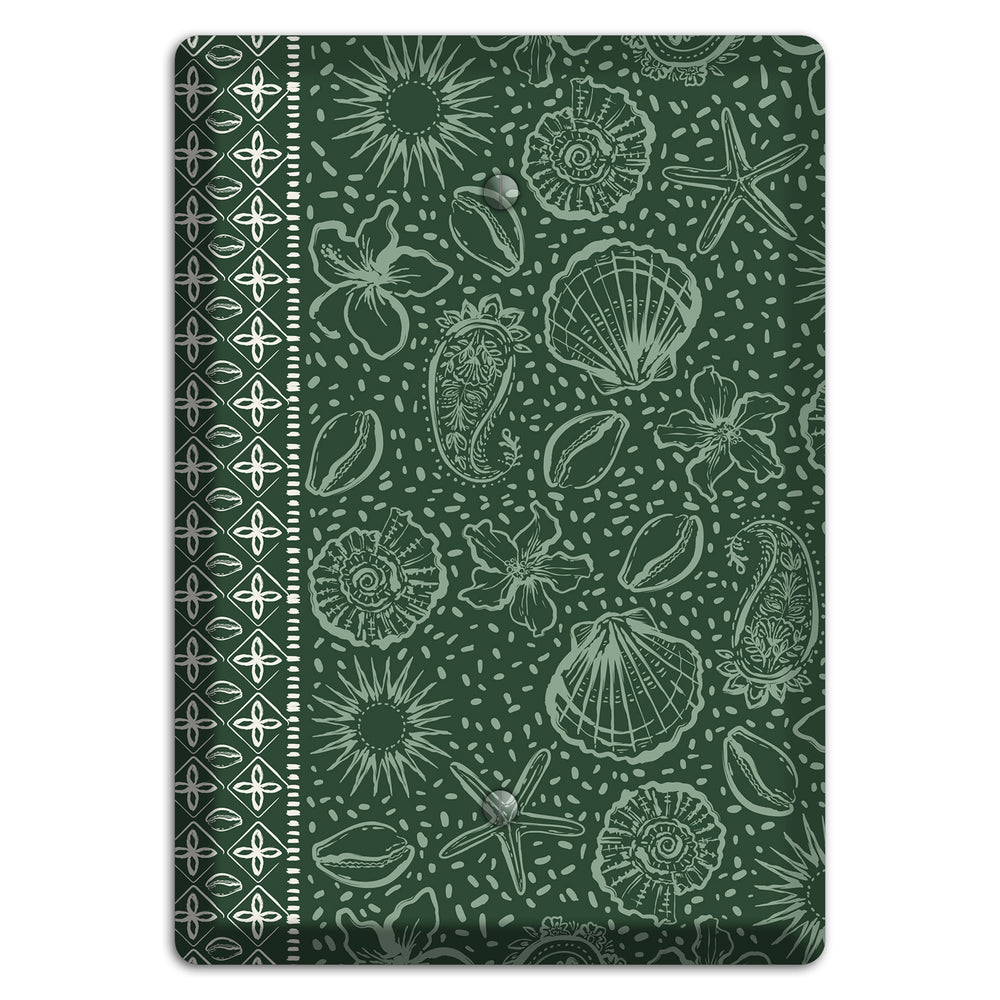 Emerald Tide Reliquary Blank Wallplate