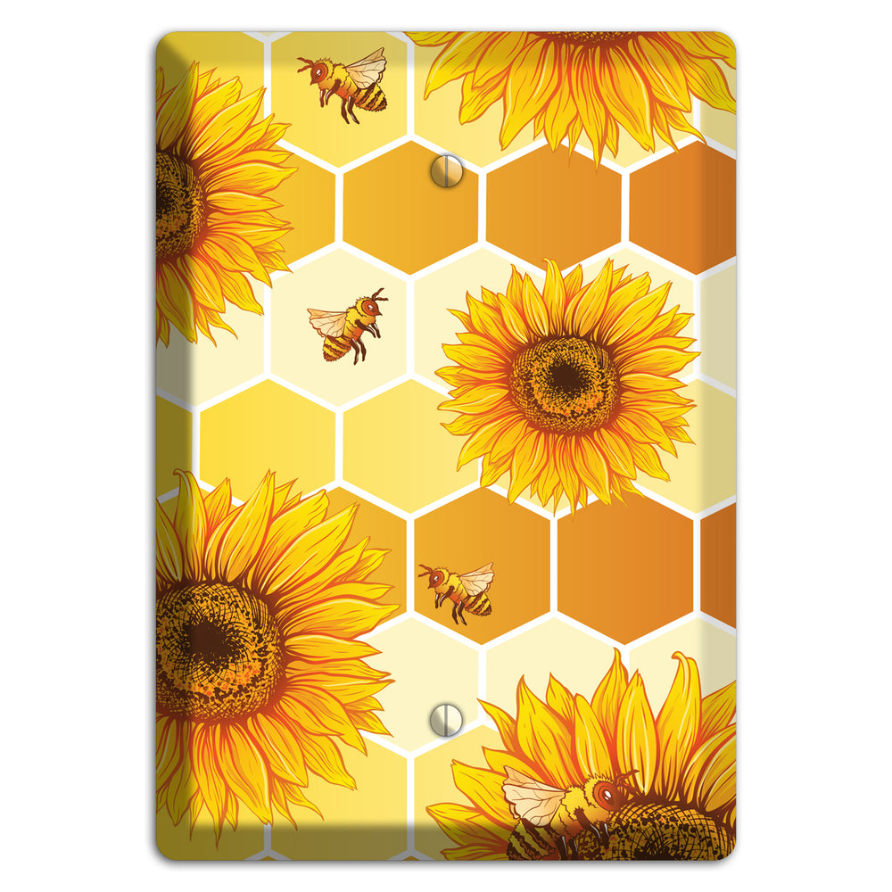 Honeycomb Solstice Blank Wallplate