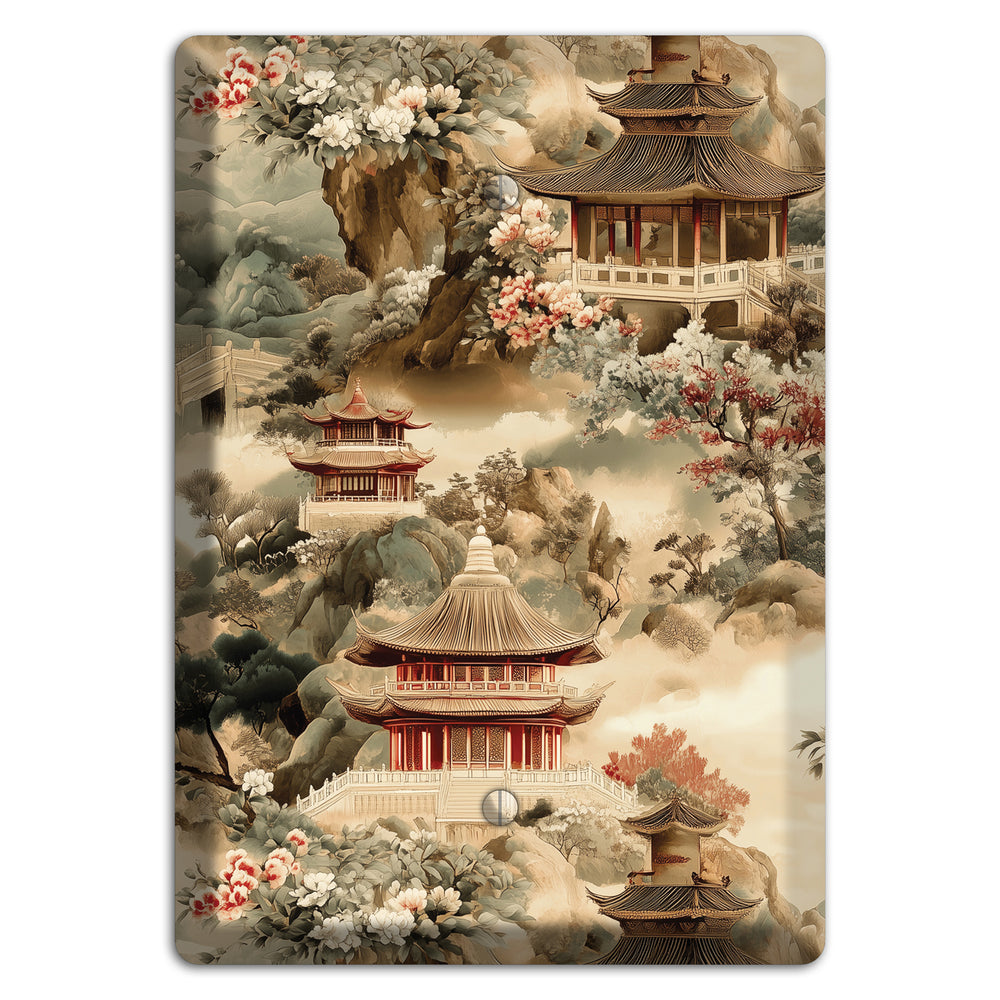 Jade Mountain Reverie Blank Wallplate