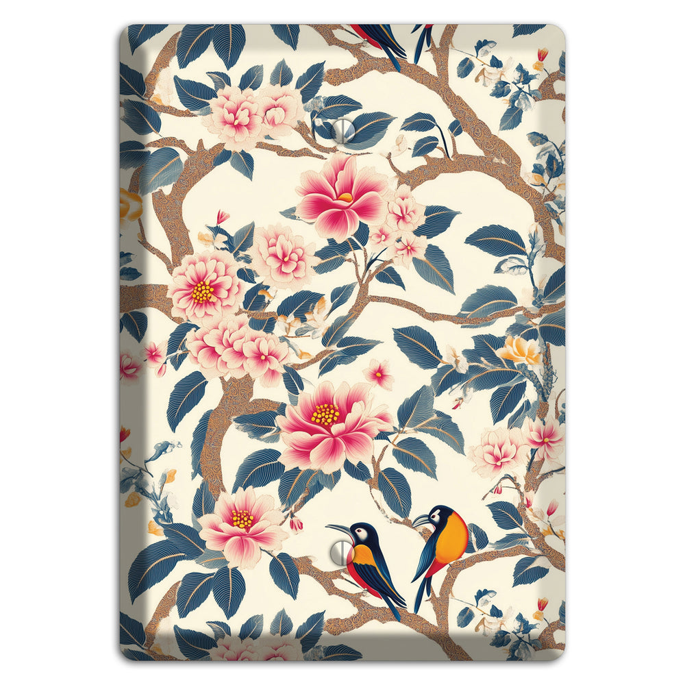 Blossom & Wing Blank Wallplate