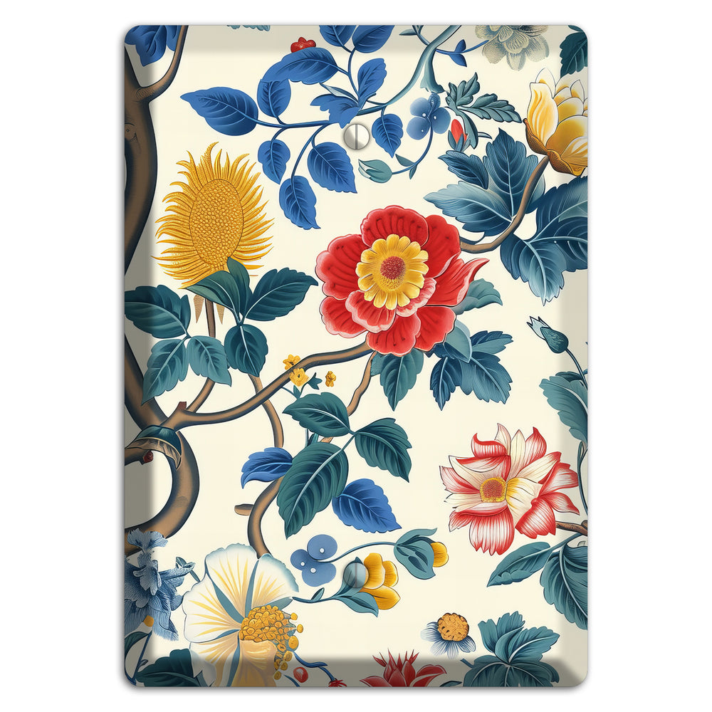 Tangled Bloom Tapestry Blank Wallplate