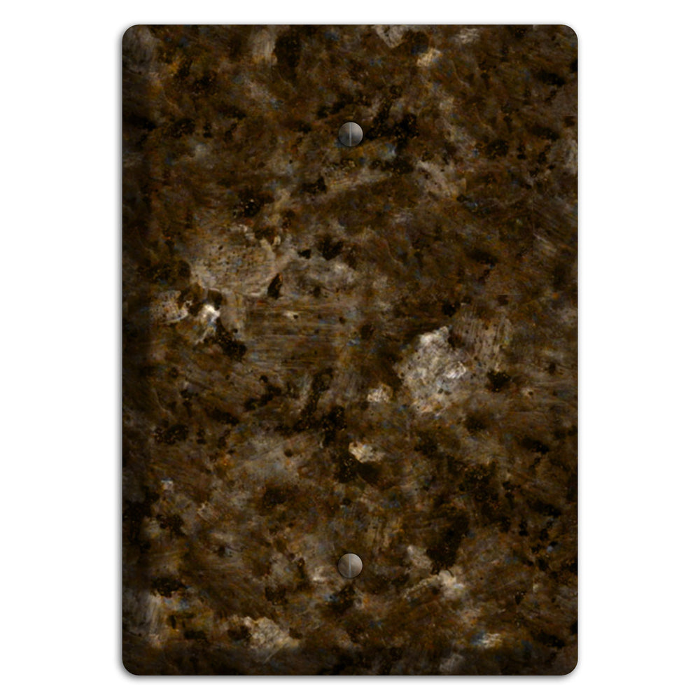 Tropical Brown Granite Blank Wallplate