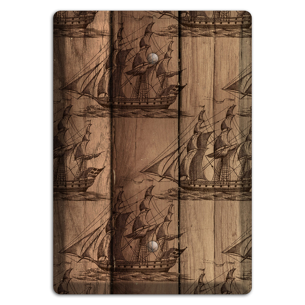 Tall Ships & Timber Blank Wallplate