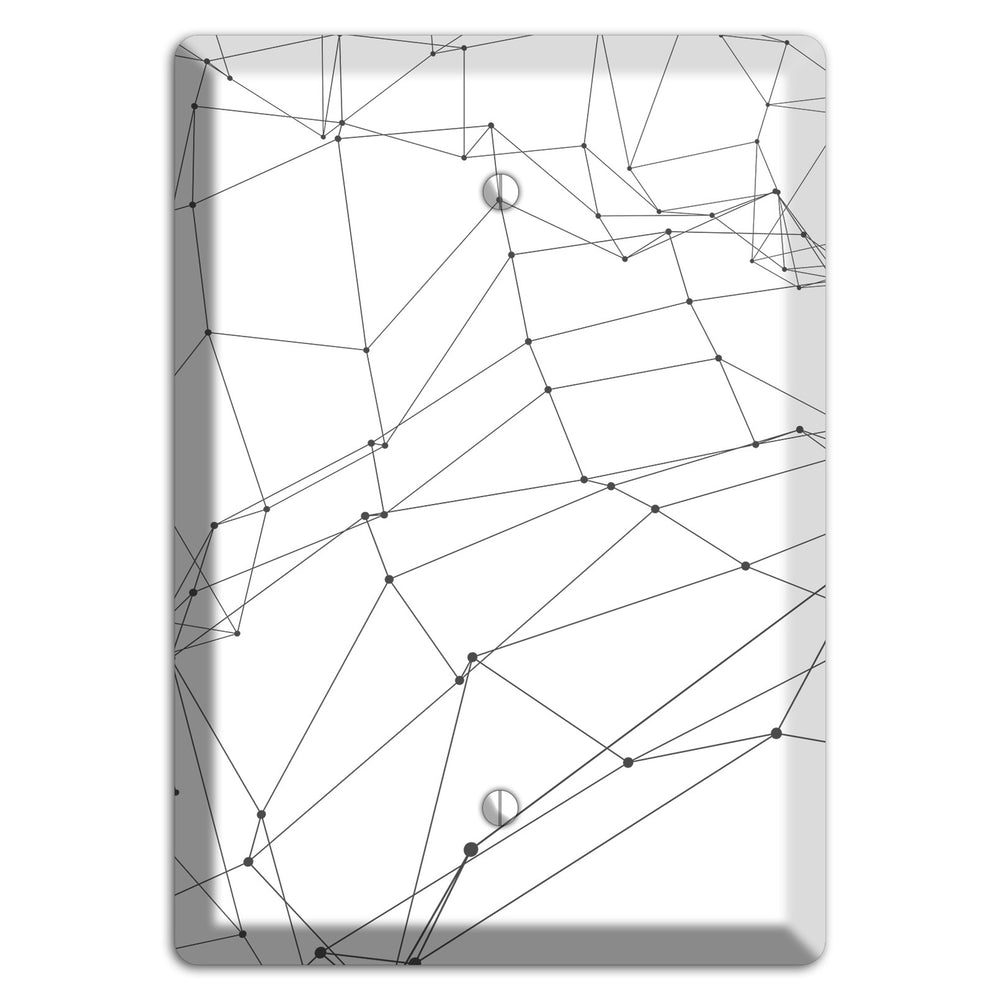 Woven Signal Web Blank Wallplate