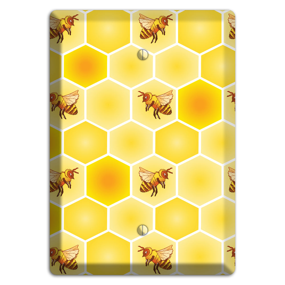Honeycomb Colony Blank Wallplate