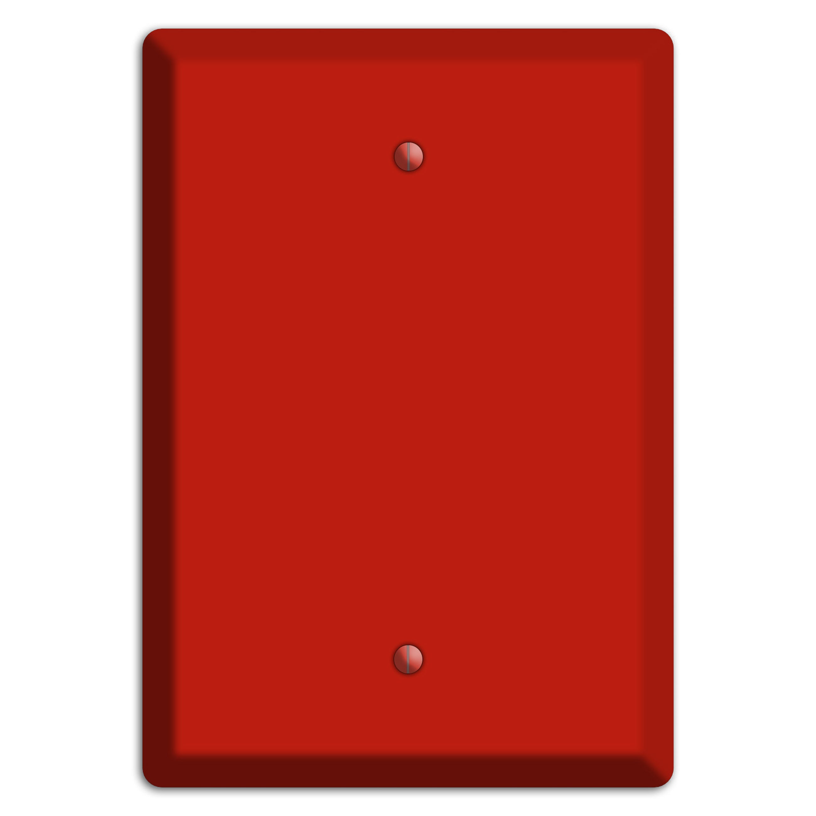 Baxter Simply Red Blank Wallplate