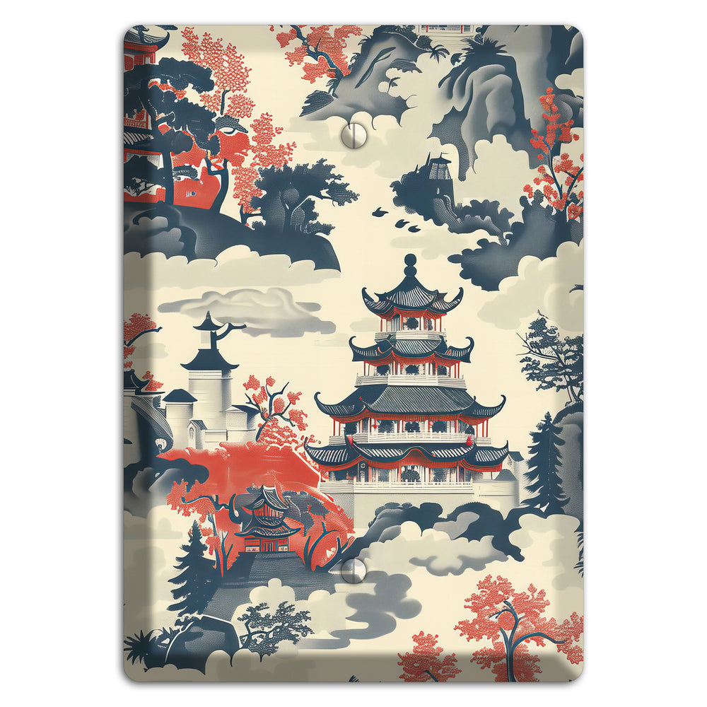 Ink & Ember Pagoda Blank Wallplate