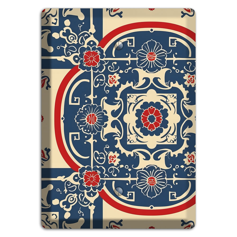 Imperial Medallion Court Blank Wallplate