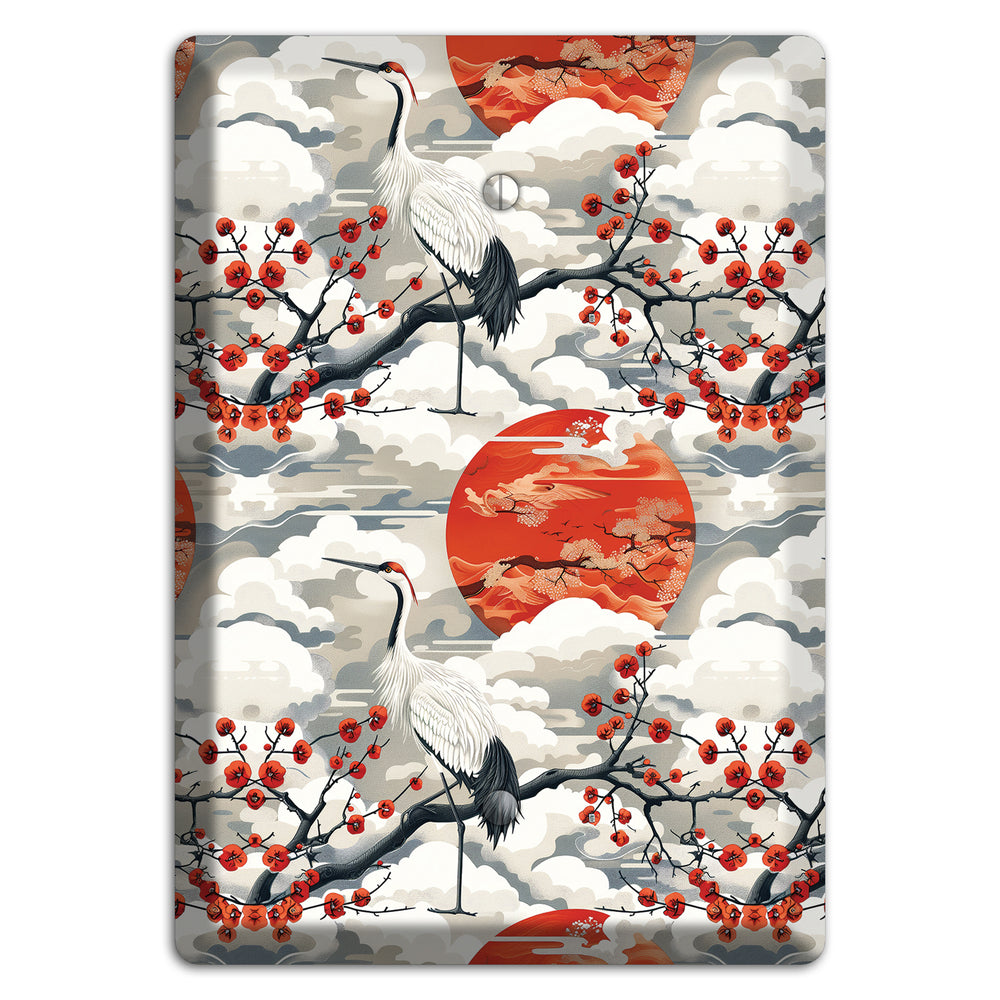 Vermillion Sun Rising Blank Wallplate