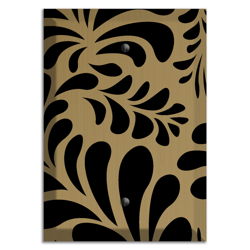 Tower Gold Jungle Fan Blank Wallplate