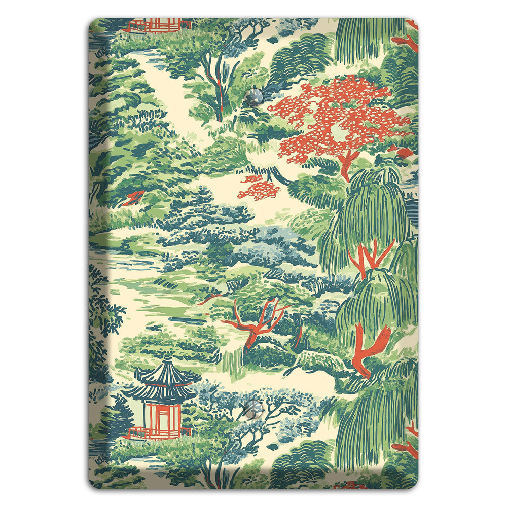 Pavilion & Willow Blank Wallplate
