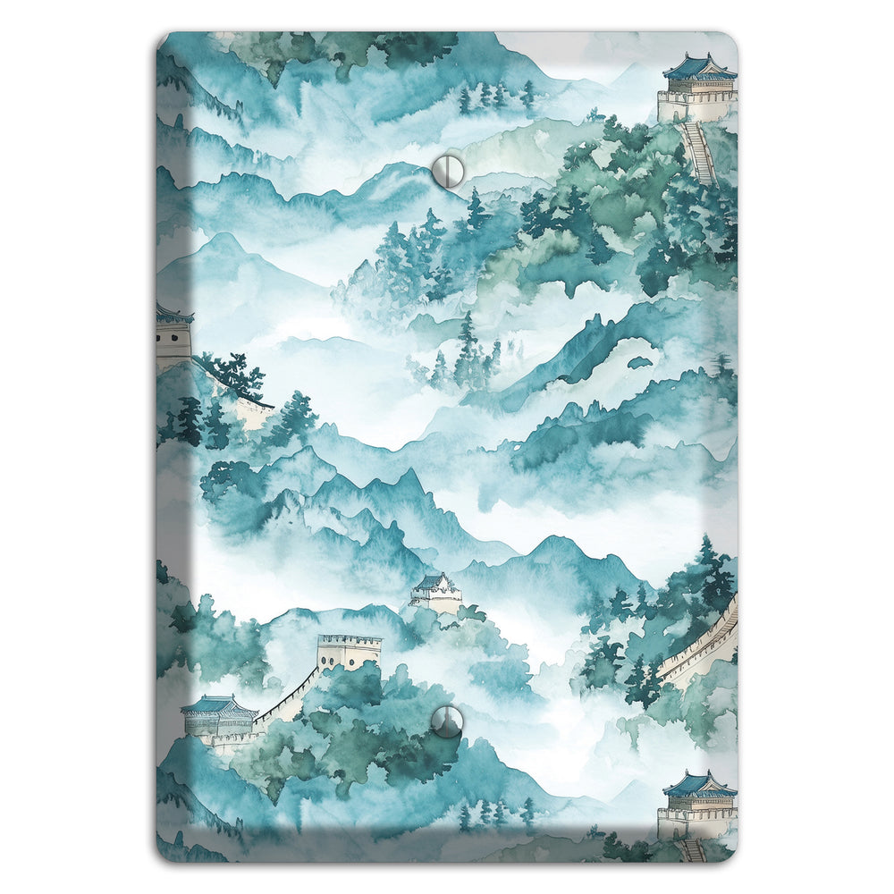 Watchtower in Mist Blank Wallplate