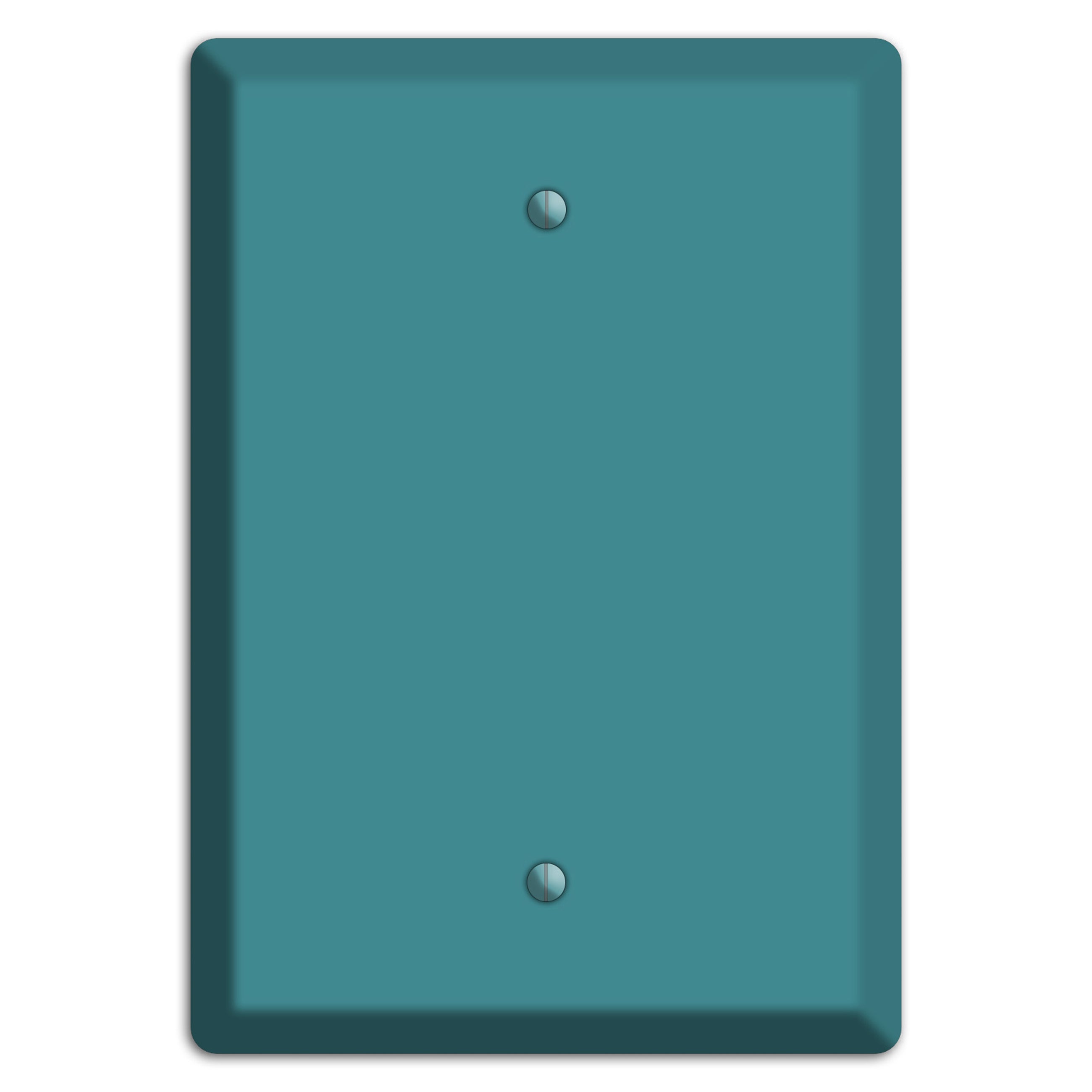 Baxter Turqouise Blank Wallplate