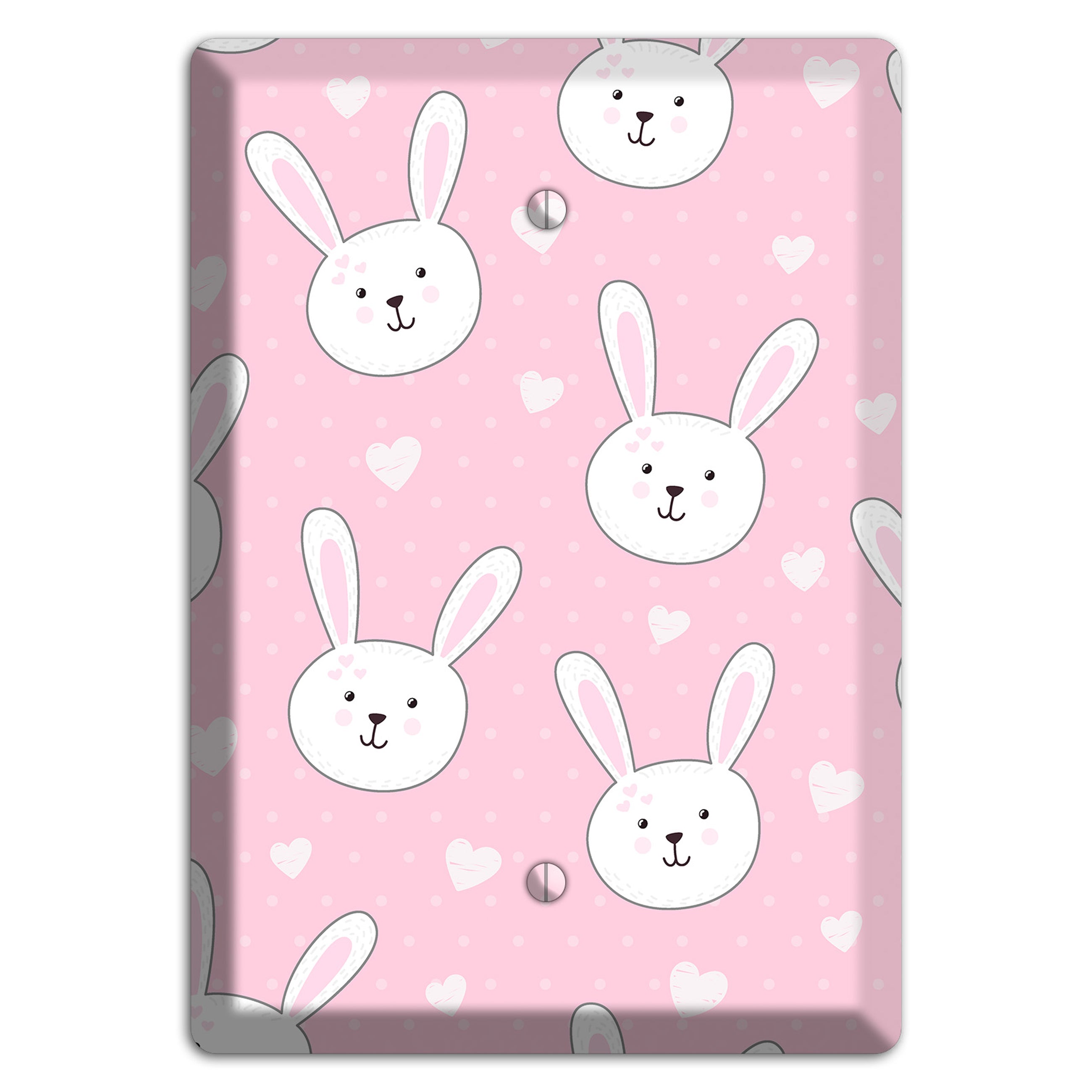Bunny Love Blank Wallplate