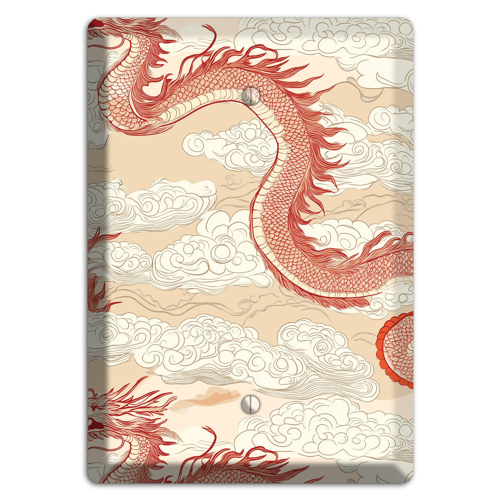 Celestial Dragon Dance Blank Wallplate