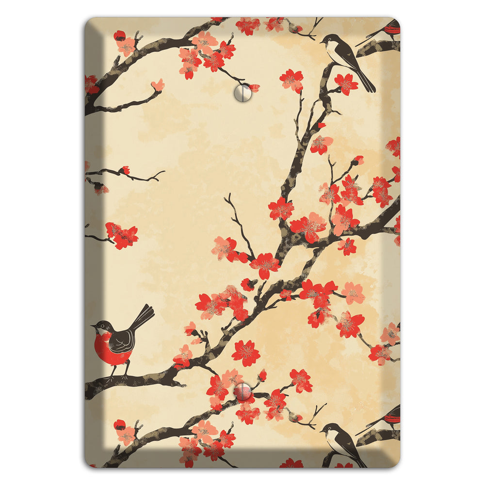 Blossom & Wing Blank Wallplate