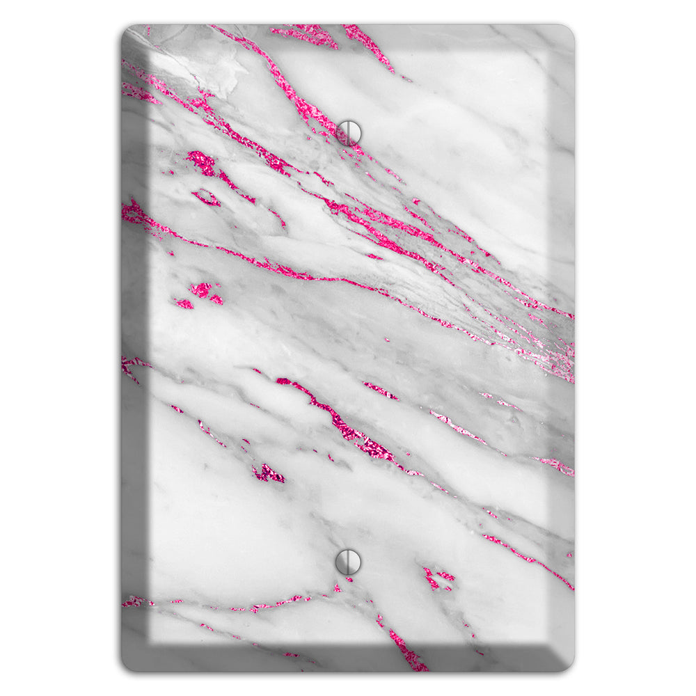 Can Can Marble Blank Wallplate