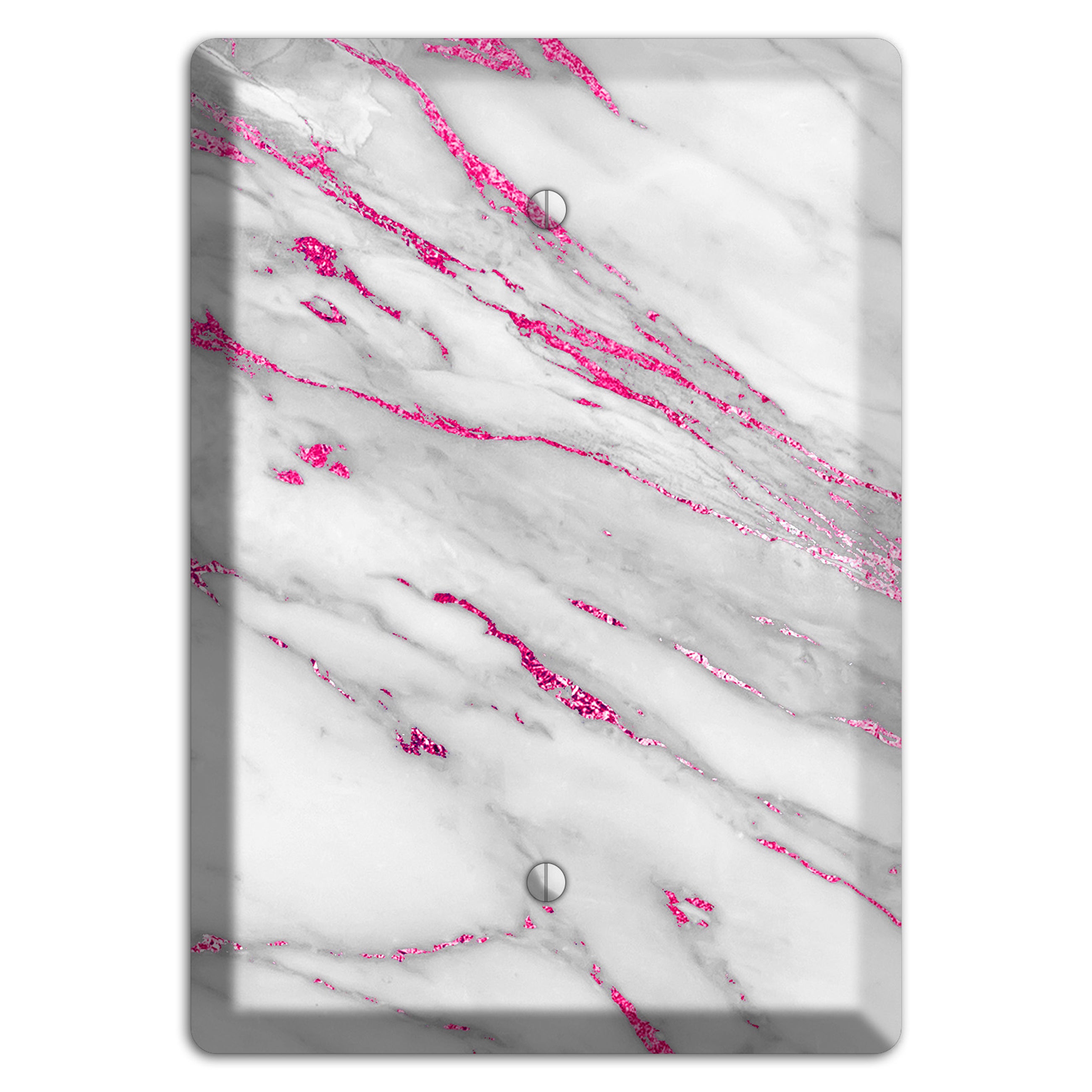 Can Can Marble Blank Wallplate