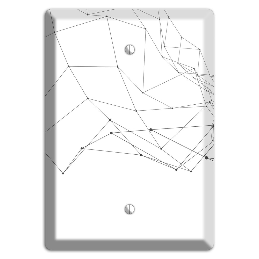 Gossamer Transit Map Blank Wallplate