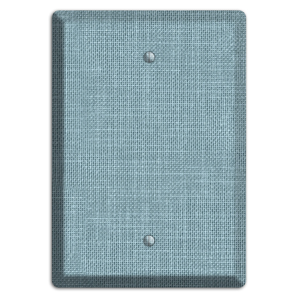 Linen Sky Blank Wallplate