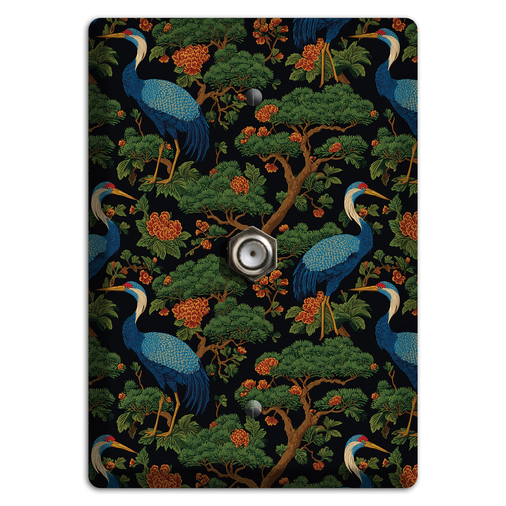 Cobalt Pine Vigil Cable Wallplate