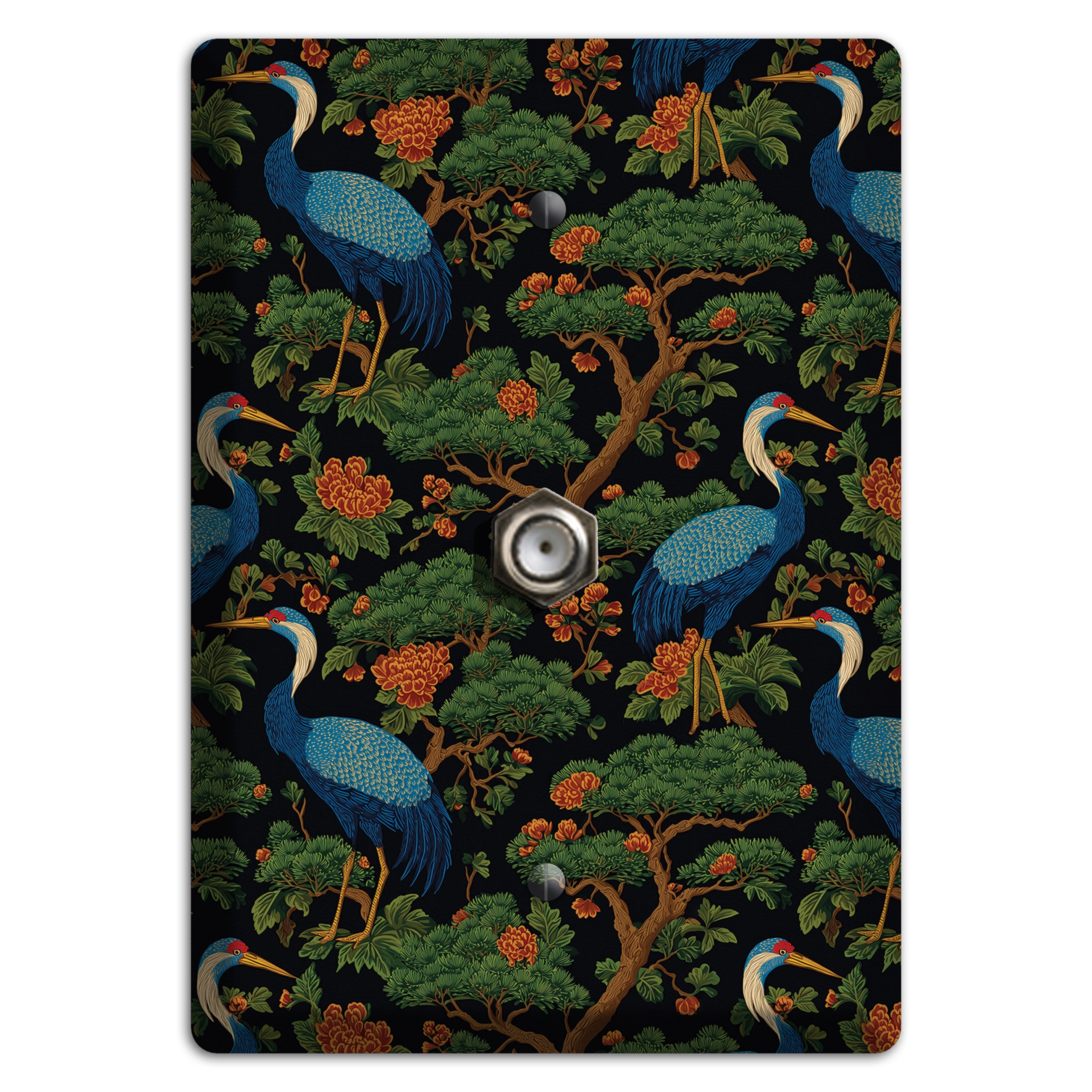 Cobalt Pine Vigil Cable Wallplate