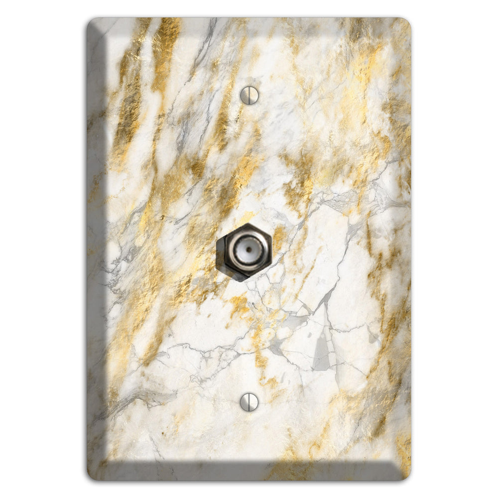 Marigold Marble Cable Wallplate