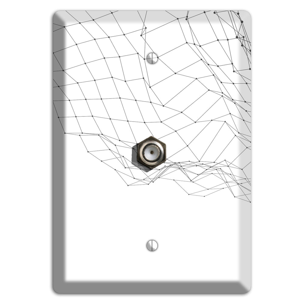 Collapse Into Signal Cable Wallplate