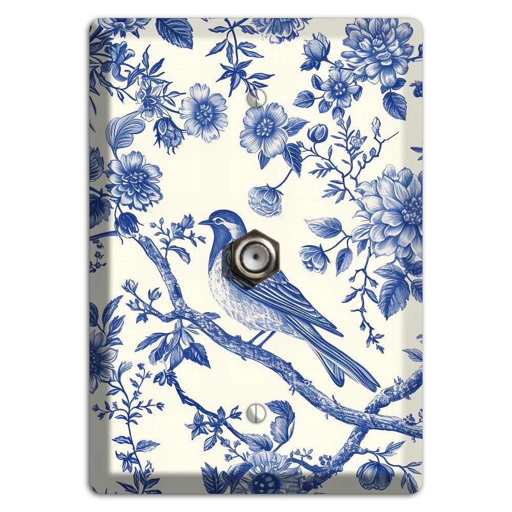 Willow Song Garden Cable Wallplate