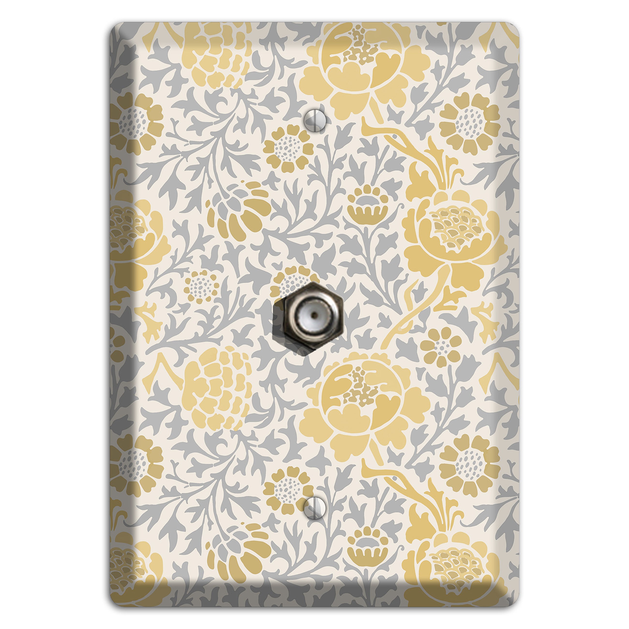 Dandelion Charm Cable Wallplate