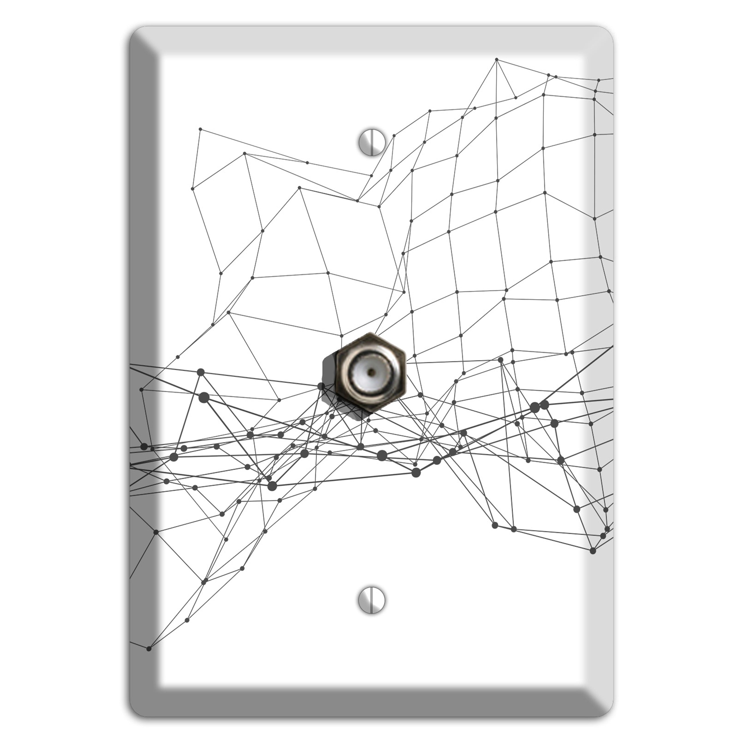 Phantom Mesh Drift Cable Wallplate
