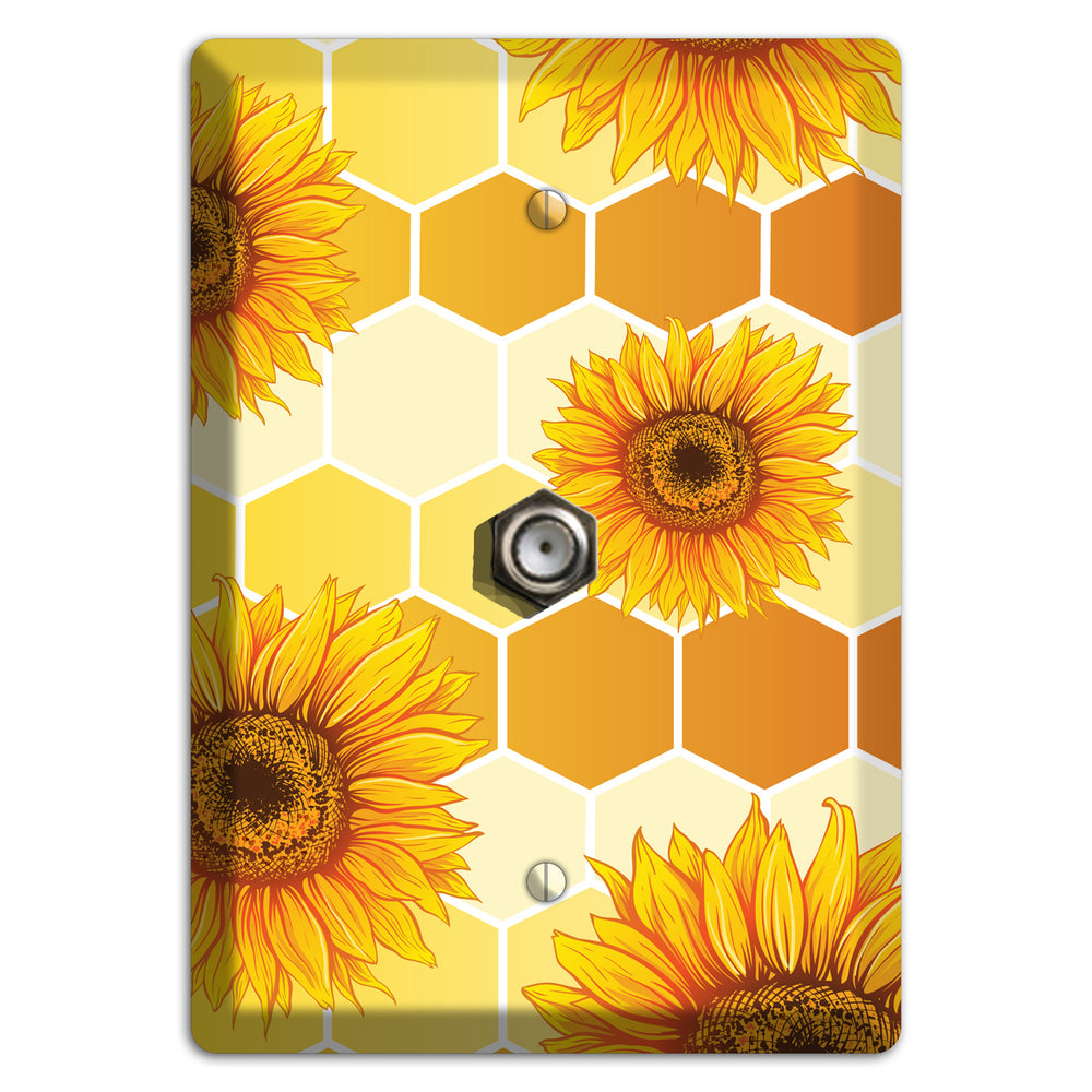 Honeycomb Solstice Cable Wallplate