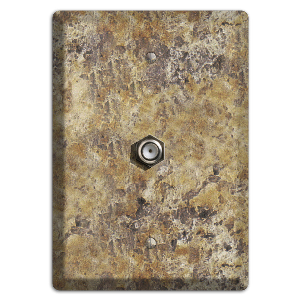 Venetian Gold Granite Cable Wallplate