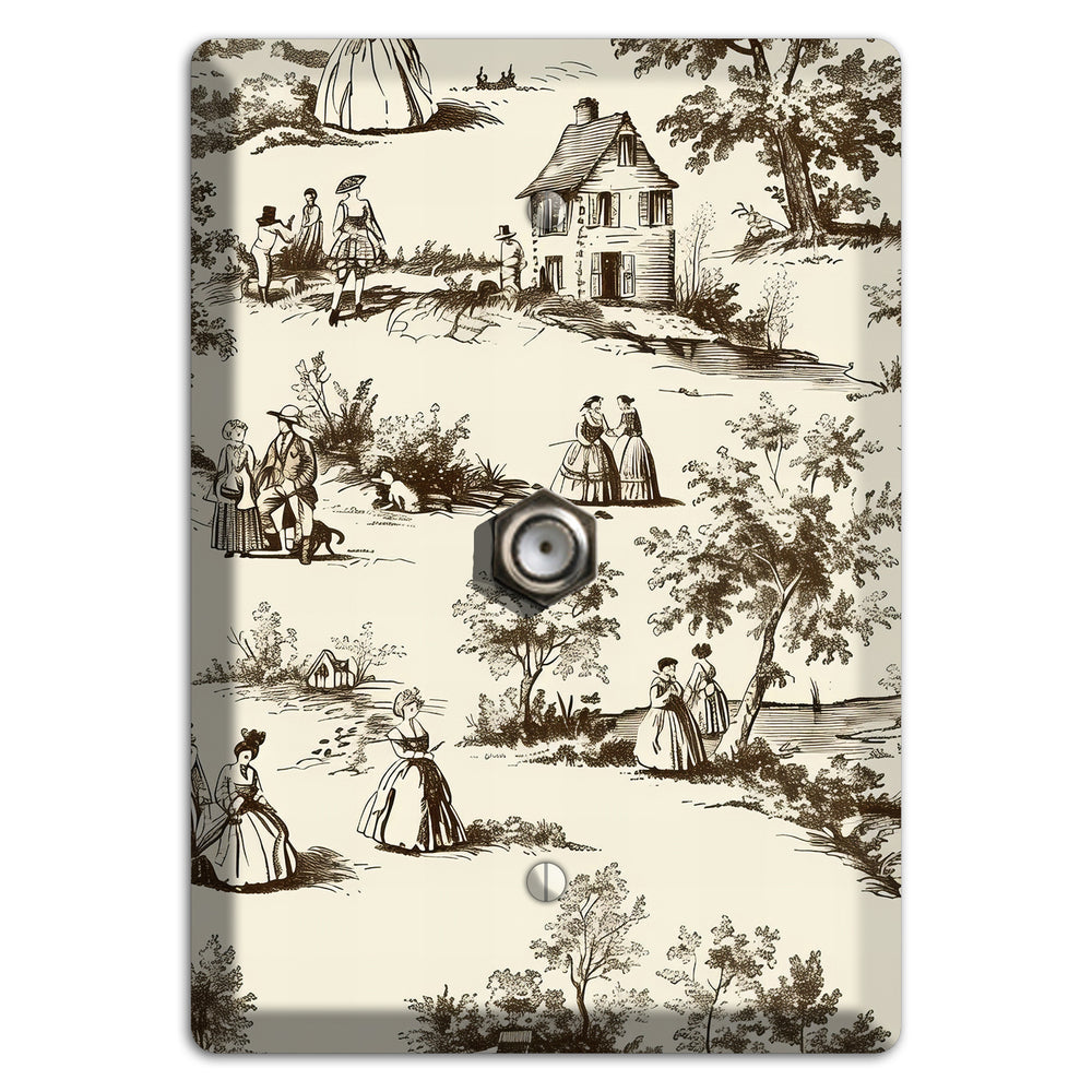 Country Promenade Cable Wallplate