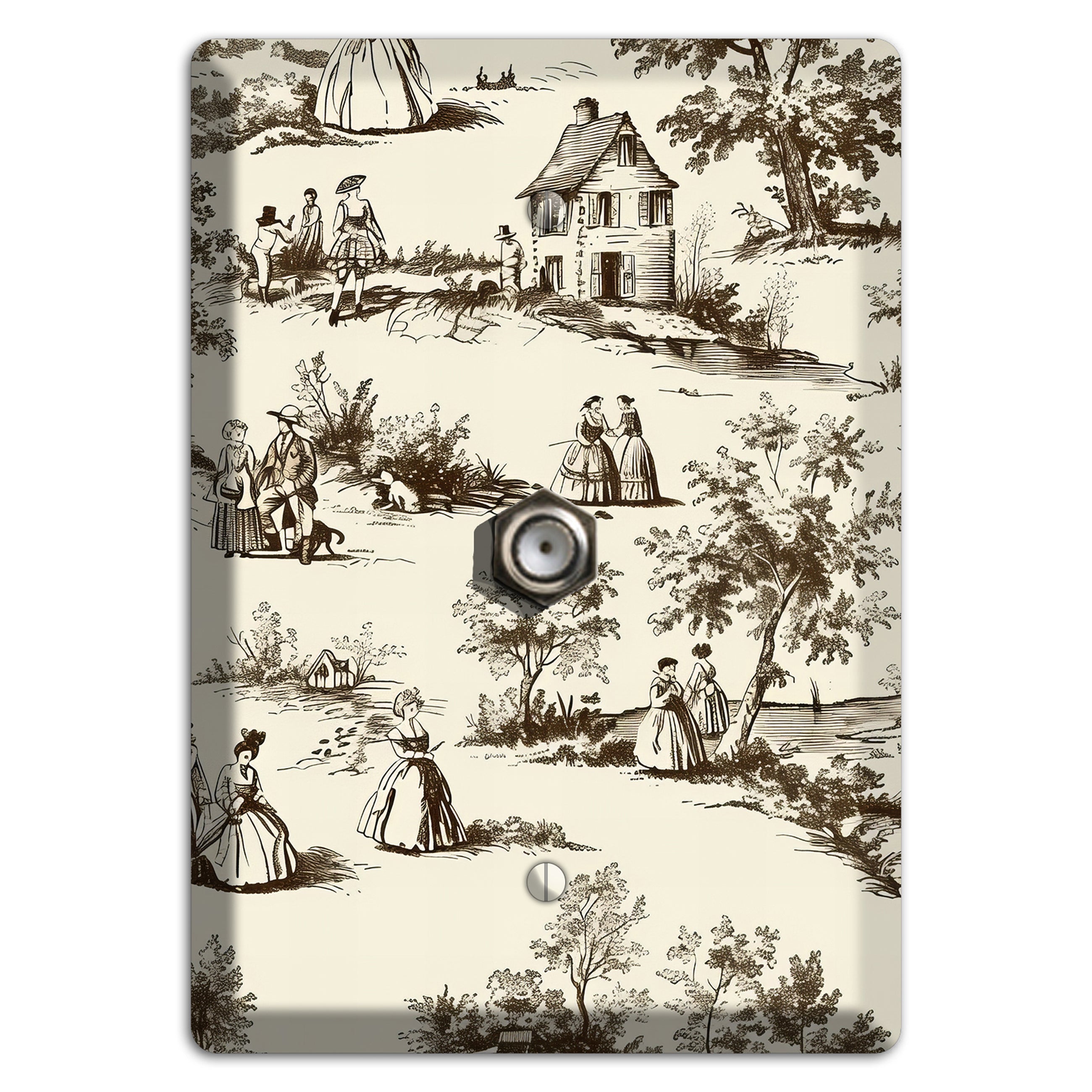 Country Promenade Cable Wallplate