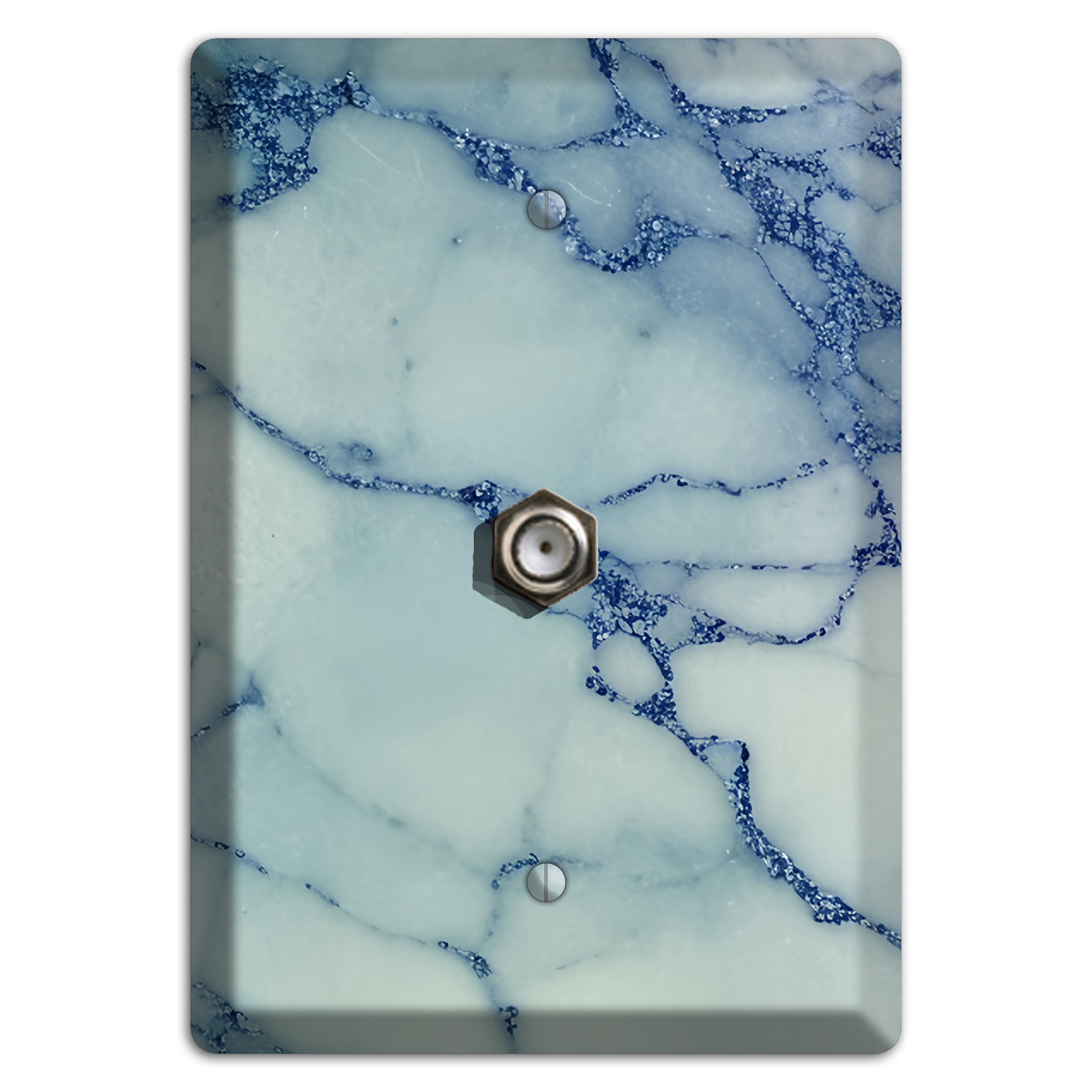 Opal marble Cable Wallplate