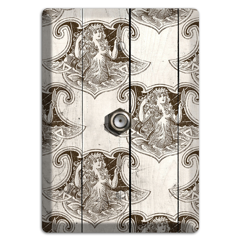 Mermaid‚Äôs Crest Cable Wallplate