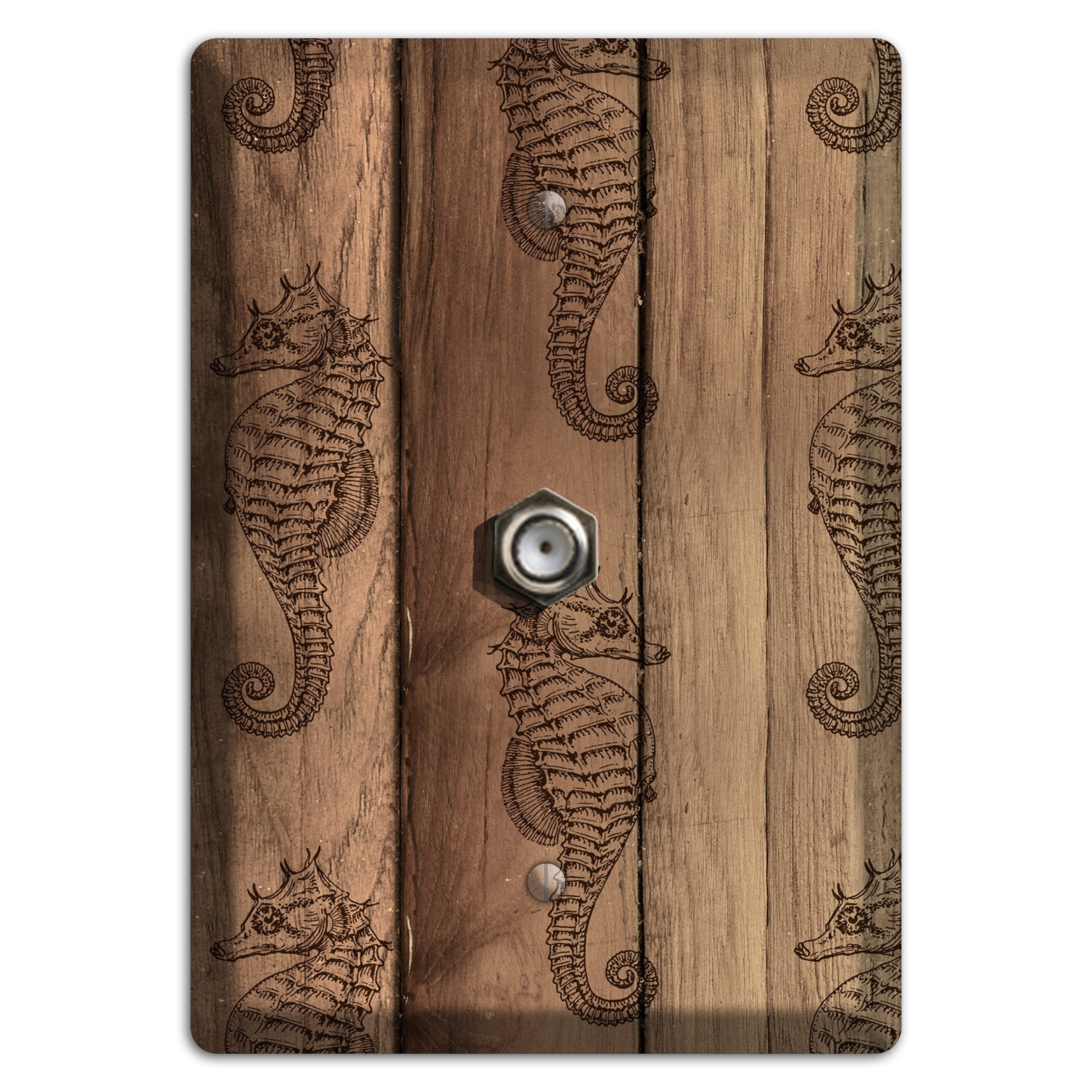 Planktonic Ponies Cable Wallplate