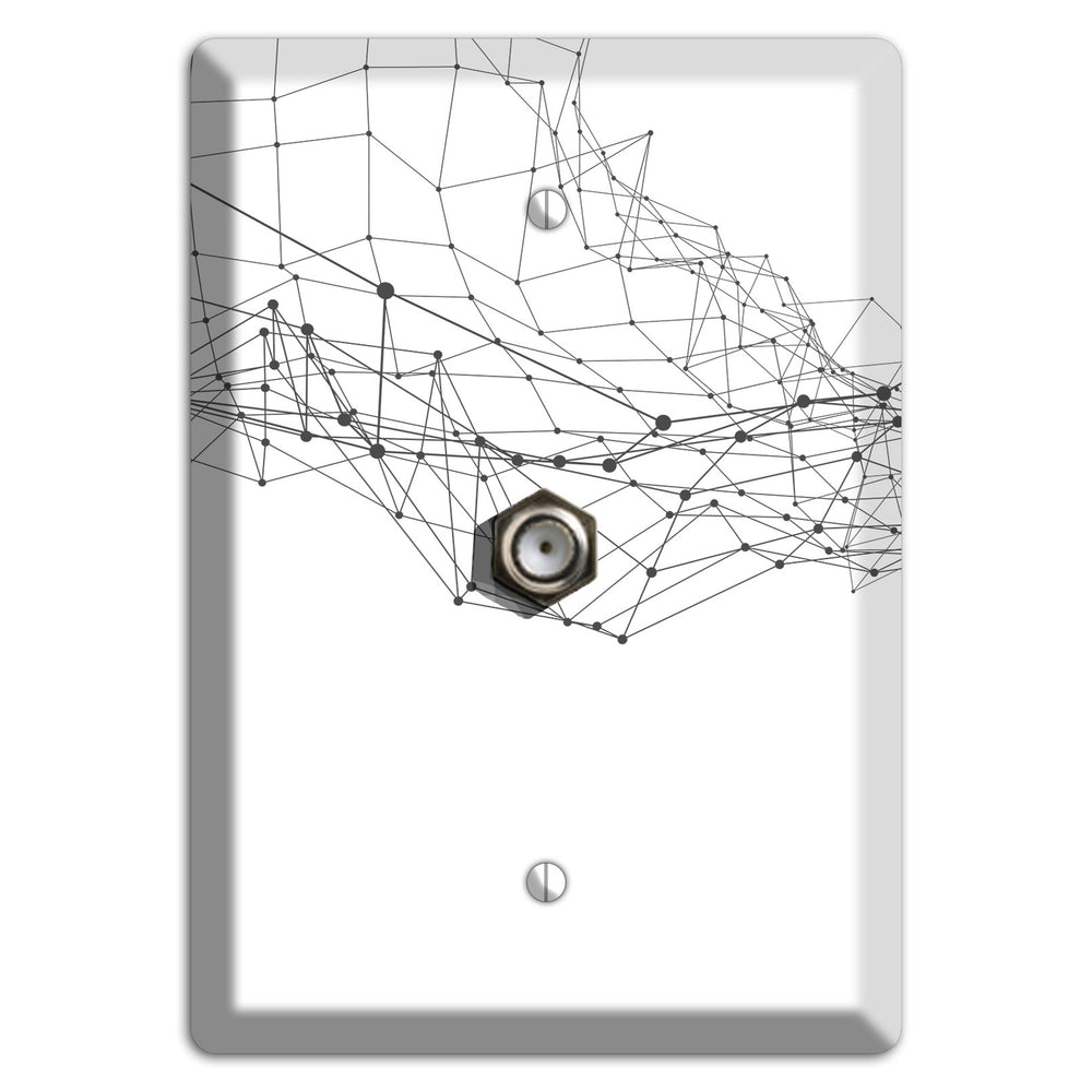 Drift Network Collapse Cable Wallplate