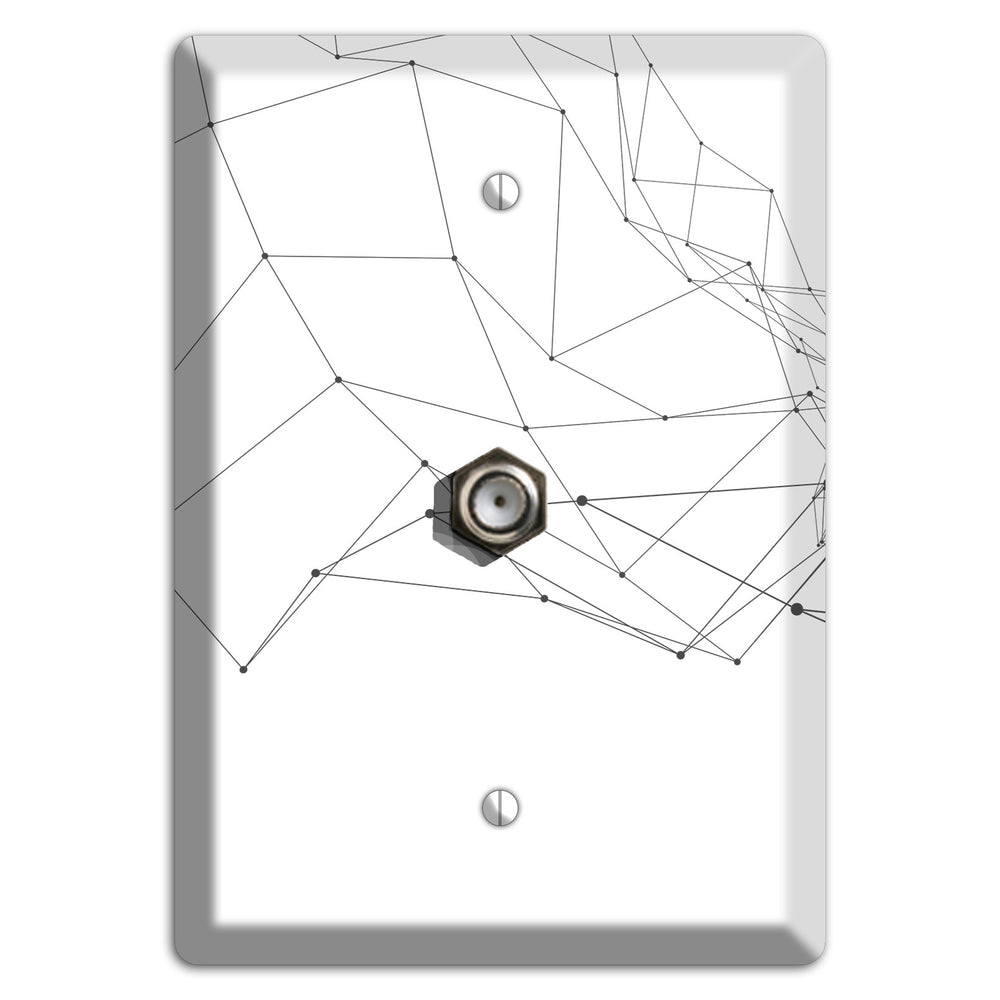 Gossamer Transit Map Cable Wallplate